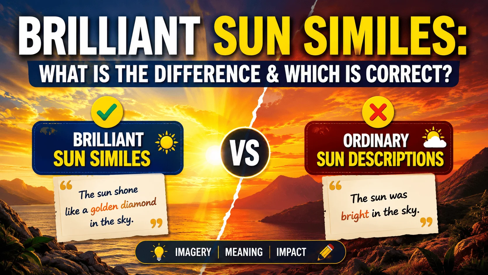 brilliant-sun-similes