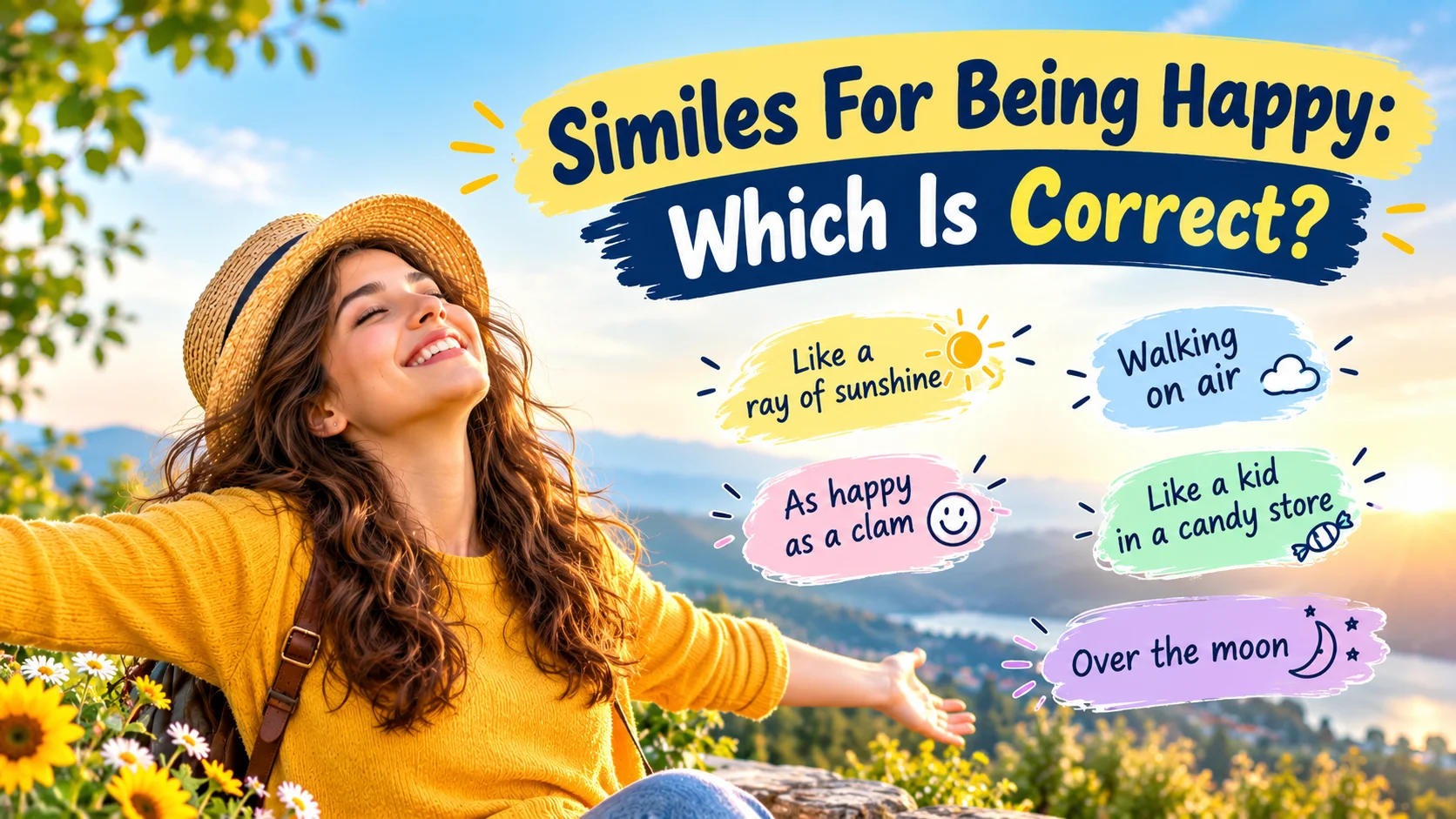 similes-for-being-happy
