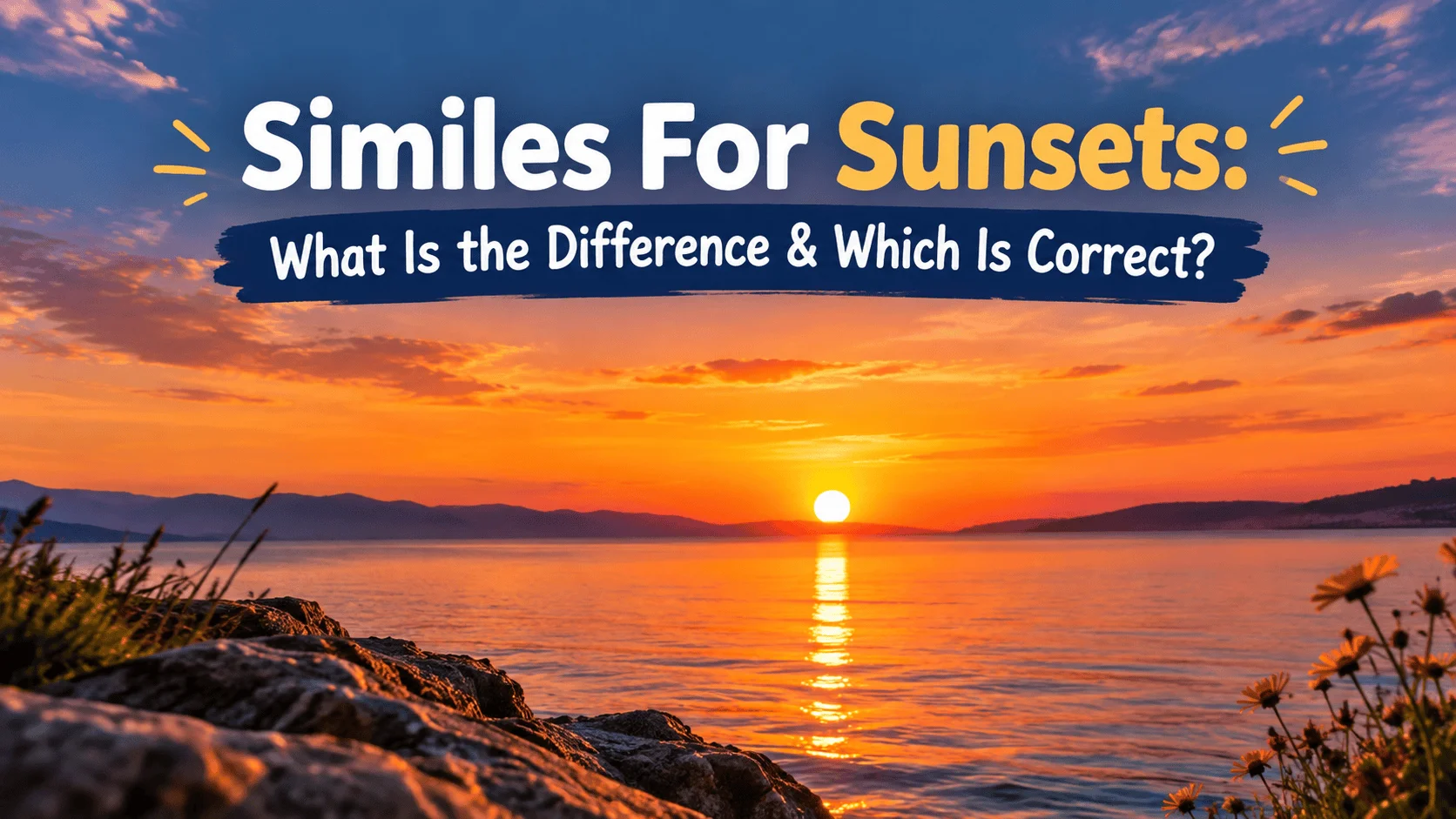 similes-for-sunsets
